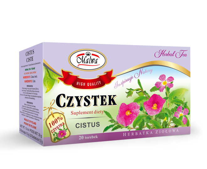 HERBATA MALWA CZYSTEK 20*1,5G