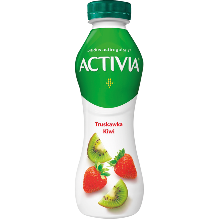 DANONE ACTIVIA STRAWBERRY AND KIWI YOGHURT 280G