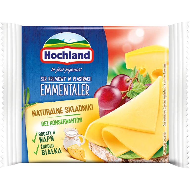 SER TOPIONY HOCHLAND PLASTRY EMMENTALER 130G