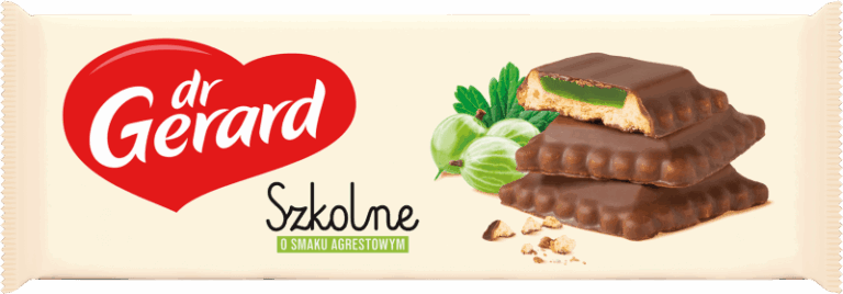 DR GERARD SZKOLNE BISCUITS WITH GOOSEBERRY JELLY WITH COCOA