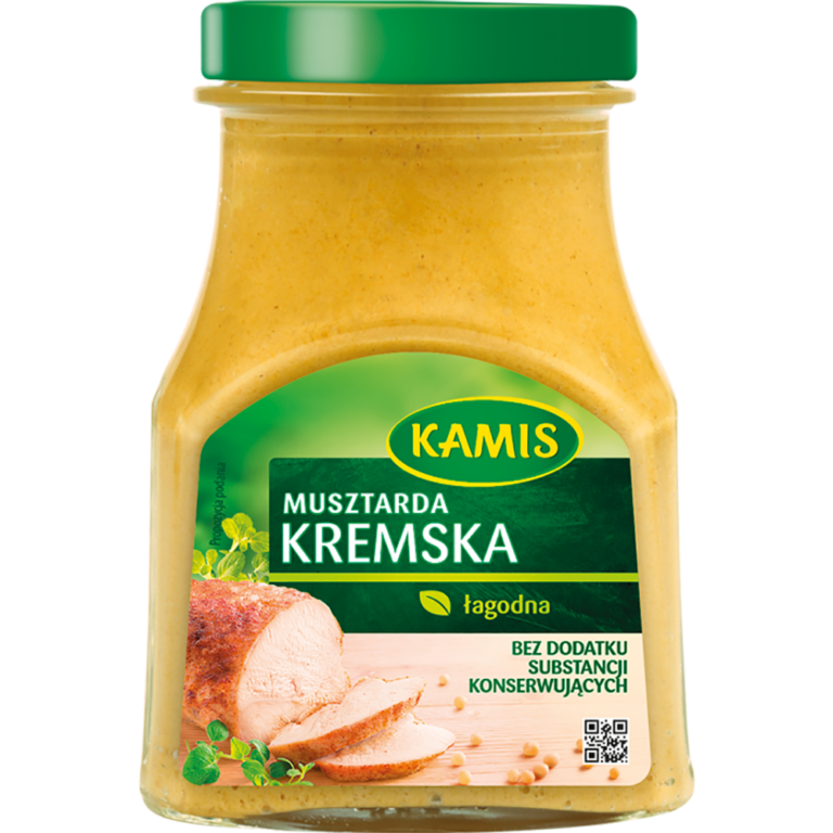 KAMIS KREMSKA MUSTARD 185G