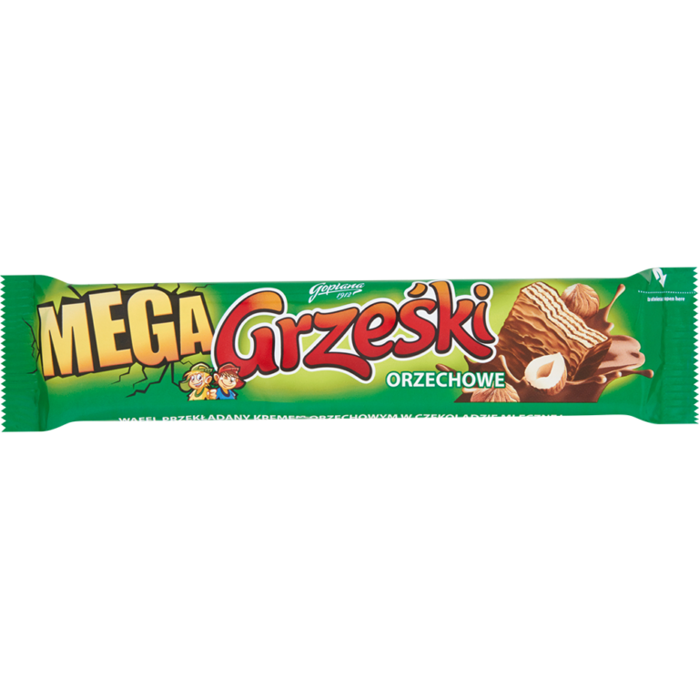 GOPLANA GRZESKI MEGA HAZELNUT MILK CHOCOLATE-COATED W