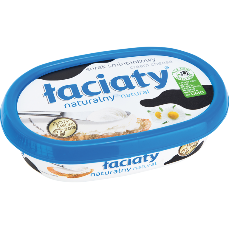 MLEKPOL LACIATY NATURAL CREAM CHEESE 135G
