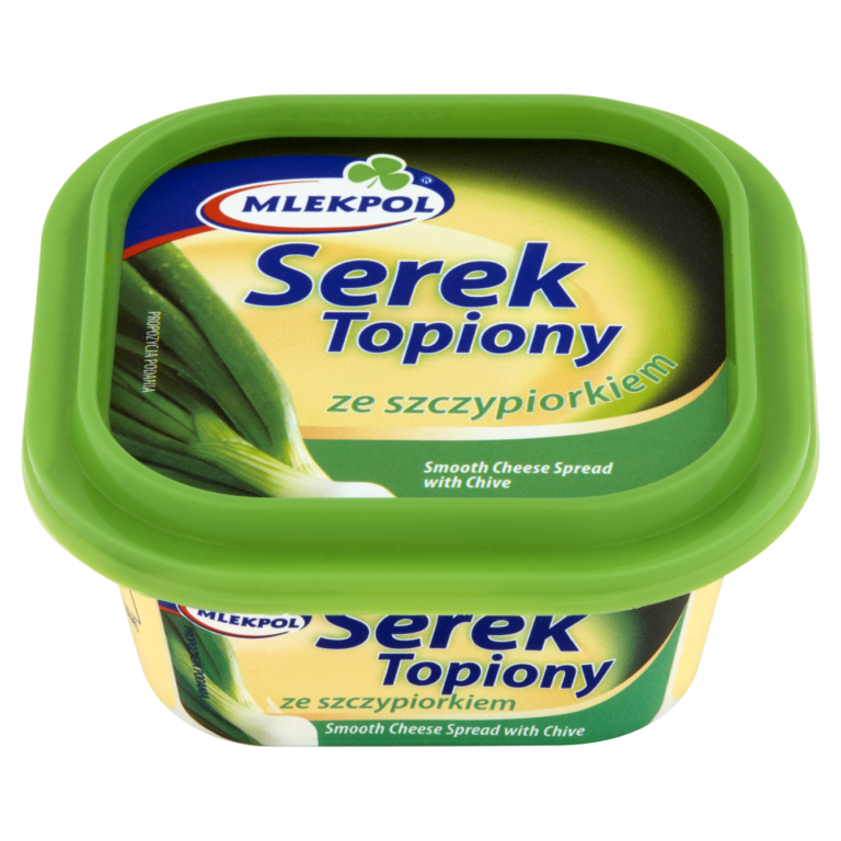 MLEKPOL PROCESSED CHEESE WITH CHIVE 100G