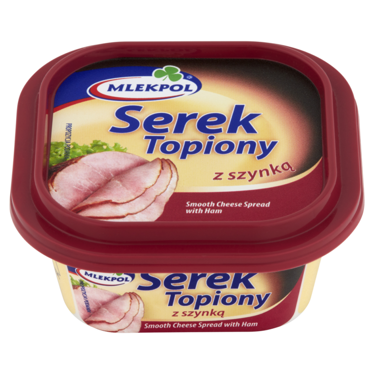 MLEKPOL PROCESSED CHEESE WITH HAM 100G