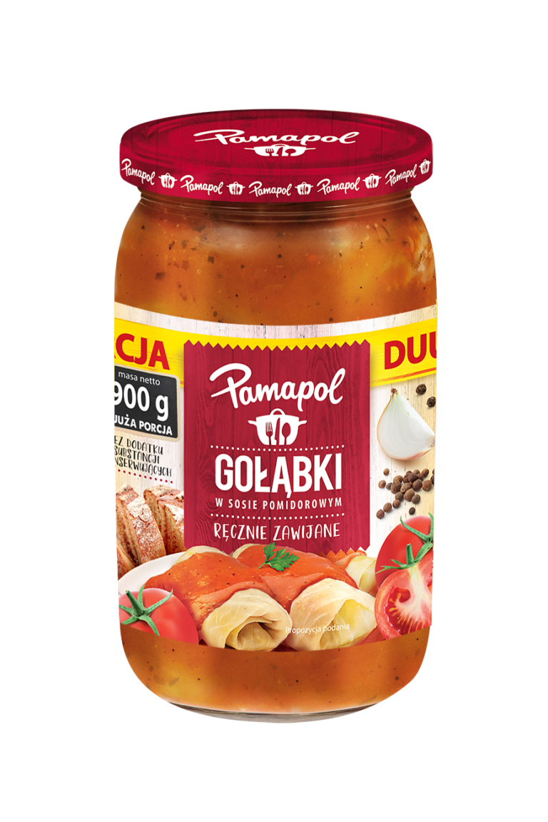 PAMAPOL MEAT-STUFFED CABBAGE IN TOMATO SAUCE 900G