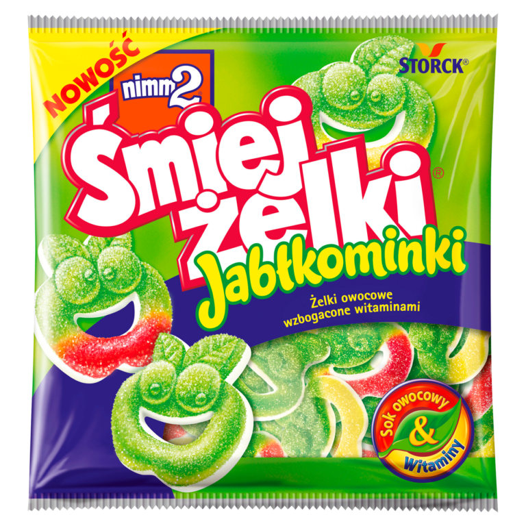 ZELKI SMIEJZELKI NIMM-2 JABLKOMINKI STORCK 90G