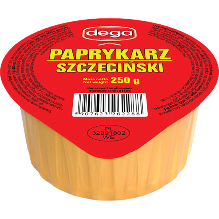 DEGA PAPRYKARZ SZCZECINSKI FISH PASTE WITH RICE 250G