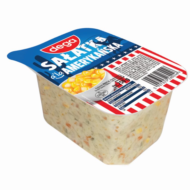 DEGA AMERICAN STYLE VEGETABLE SALAD WITH SWEET CORN 250G