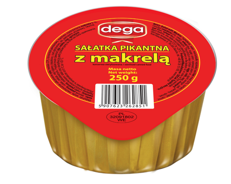DEGA SPICY SALAD WITH MACKEREL 250G