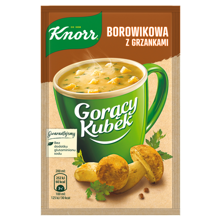 KNORR HOT MUG BOLETUS SOUP WITH CROUTONS 15G