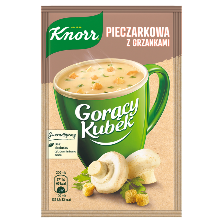 KNORR HOT MUG CHAMPIGNON SOUP WITH CROUTONS 15