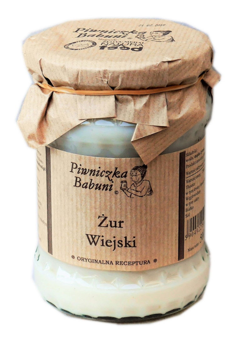 PIWNICZKA BABUNI COUNTRY STYLE RYE-SOUR SOUP 500ML