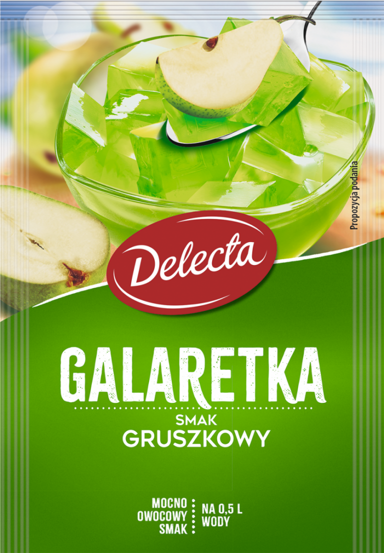 GALARETKA DELECTA GRUSZKOWA 70G