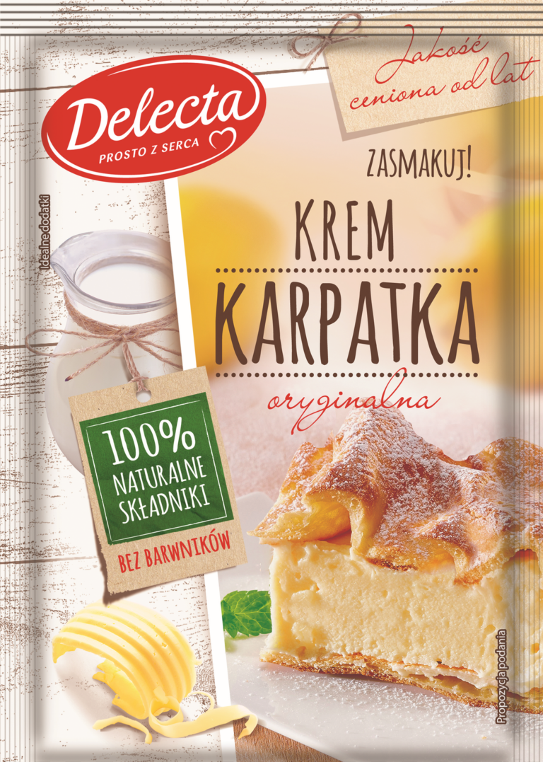 DELECTA ORIGINAL KARPATKA CREAM 250G