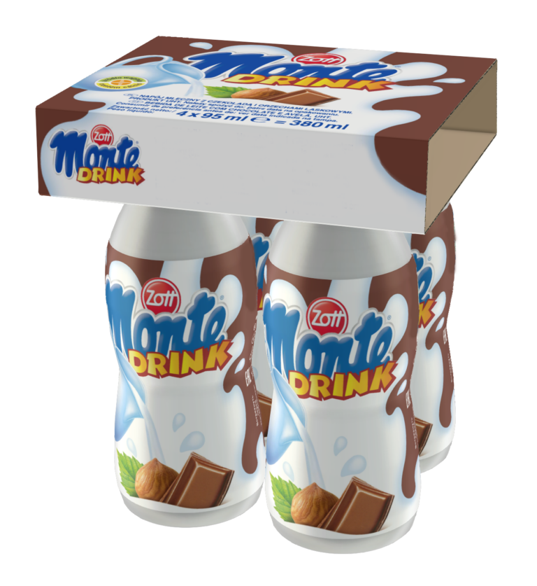 ZOTT MONTE 4-PACK DRINK 4*95ML
