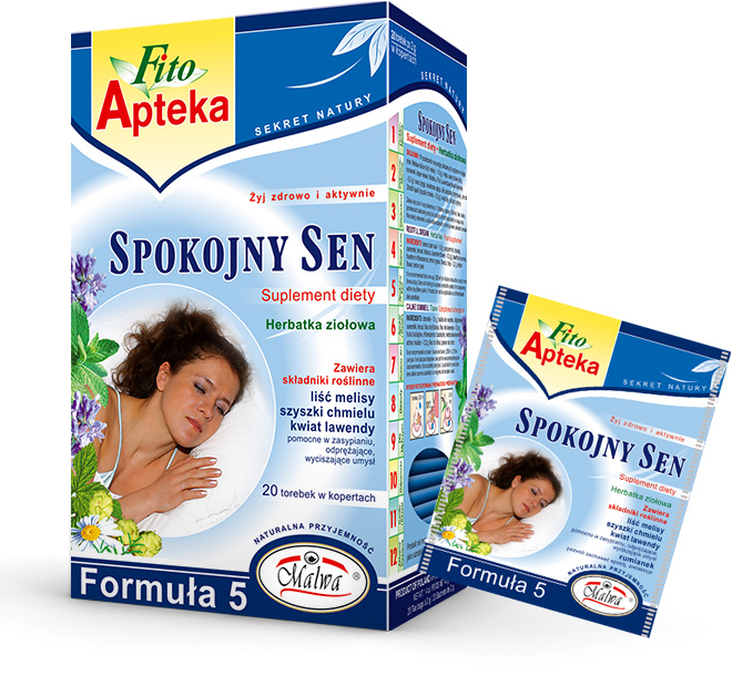 MALWA FITO APTEKA FORMULA 5 SLEEP WELL FOOD SUPPLEMENT HERBA