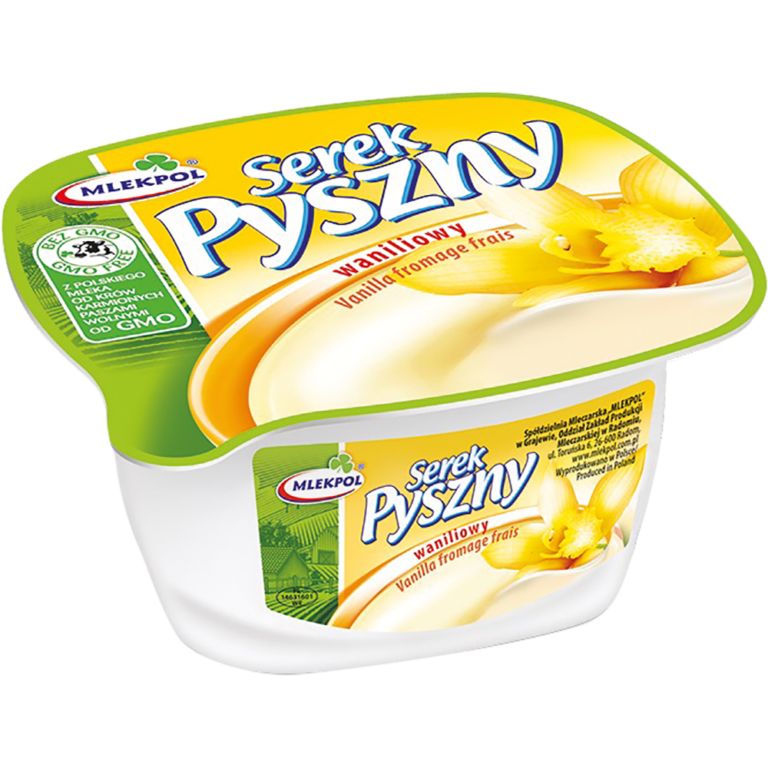 MLEKPOL PYSZNY VANILLA FROMAGE FRAIS 140G