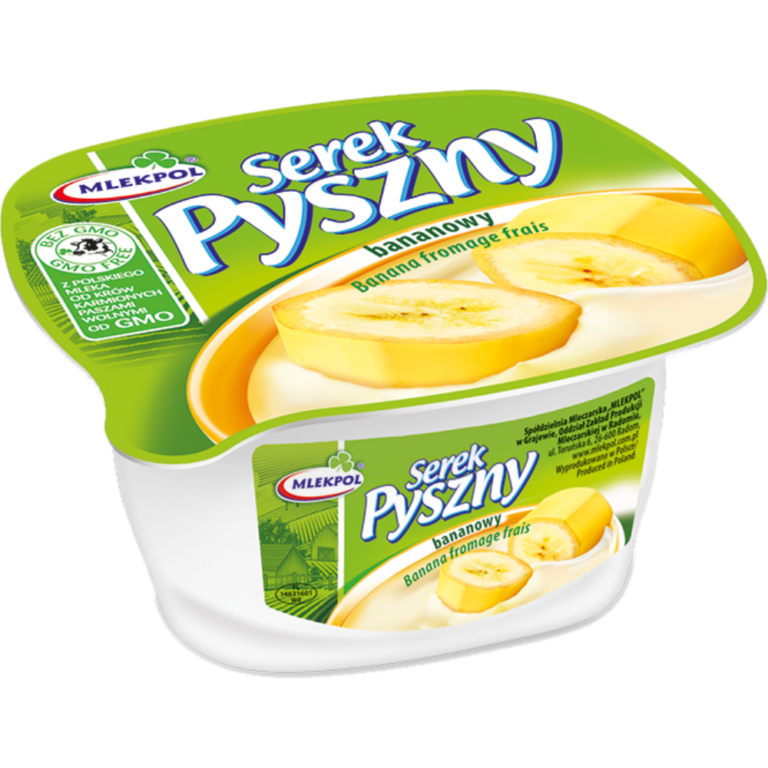 MLEKPOL PYSZNY BANANA FROMAGE FRAIS 140G