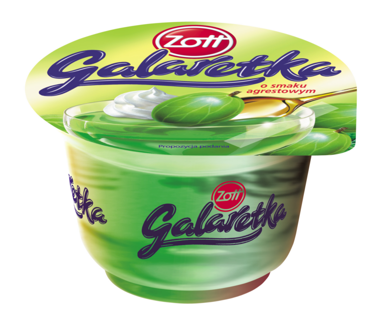 ZOTT JELLY GOOSEBERRY FLAVOURED 175G