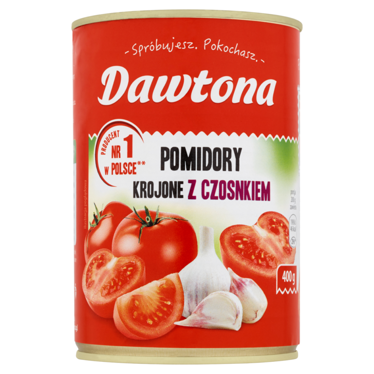 DAWTONA CHOPPED TOMATOES WITH GARLIC 400G