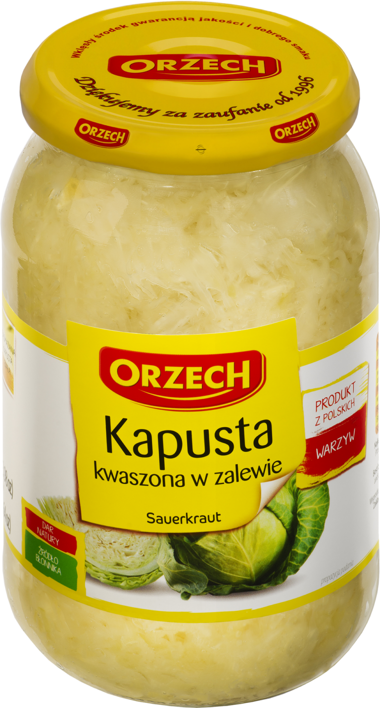 ORZECH SAUERKRAUT 900G