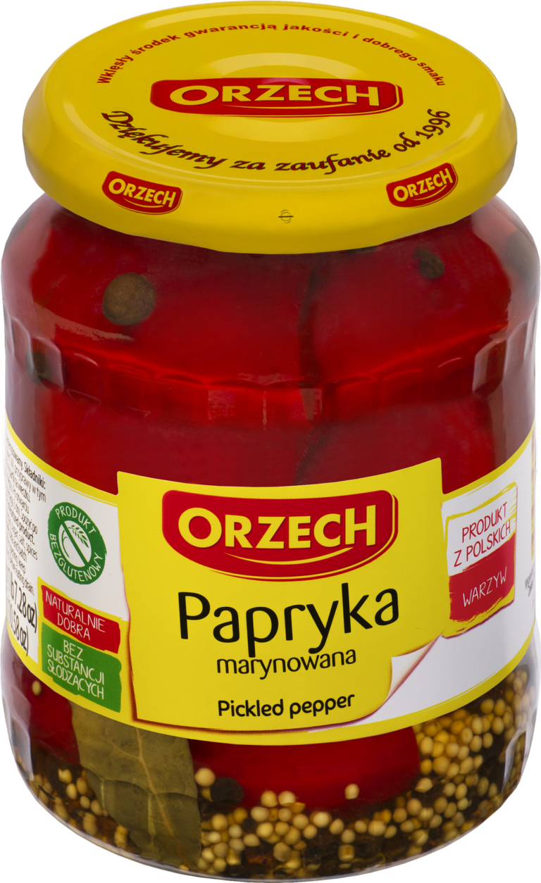 ORZECH PICKLED PEPPER 660G