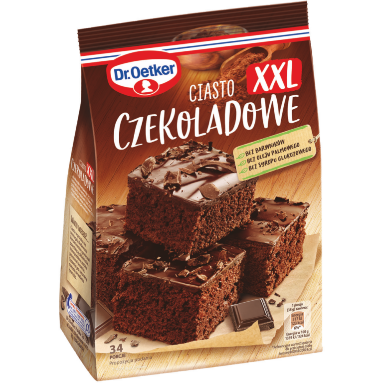 DR.OETKER XXL CHOCOLATE POWDERED CAKE 671G