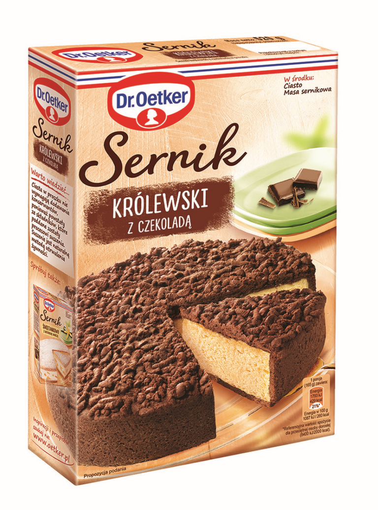 DR.OETKER ROYAL CHEESECAKE WITH CHOCOLATE 520G