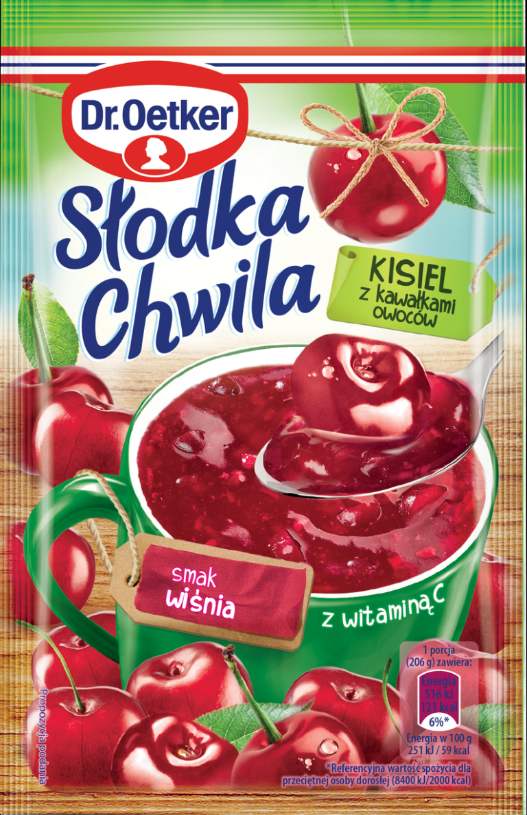 KISIEL DR OETKER SLODKA CHWILA WISNIOWA OWOC 31,5G