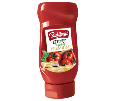 PUDLISZKI PREMIUM MILD KETCHUP 470G