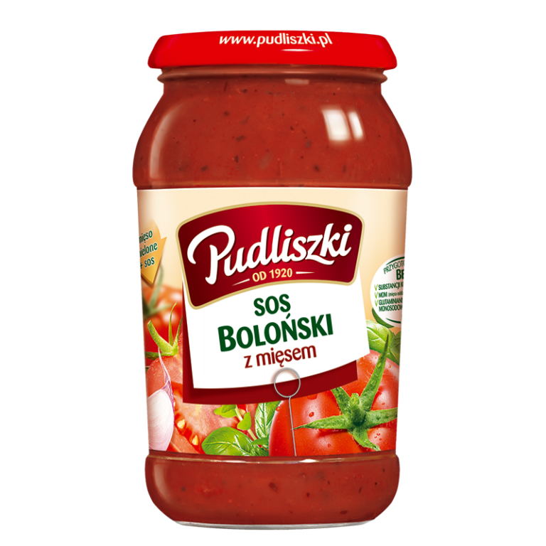 PUDLISZKI BOLOGNESE SAUCE WITH MEAT 450G