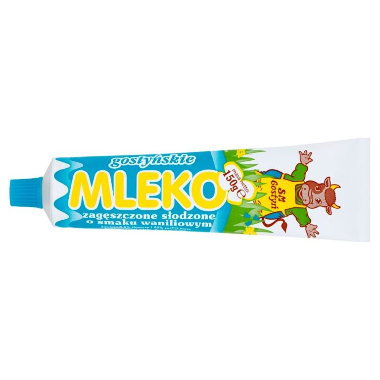 GOSTYN SWEETENED CONDENSED MILK VANILLA-FLAVOURED 150G