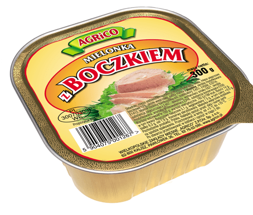 AGRICO TINNED MINCED MEAT WITH BACON 300G