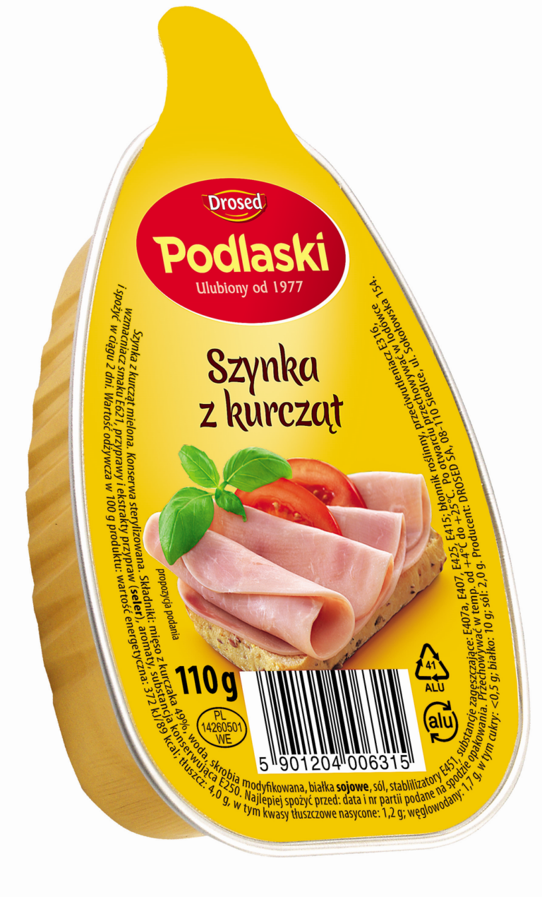 DROSED PODLASKI CHICKEN HAM 110G