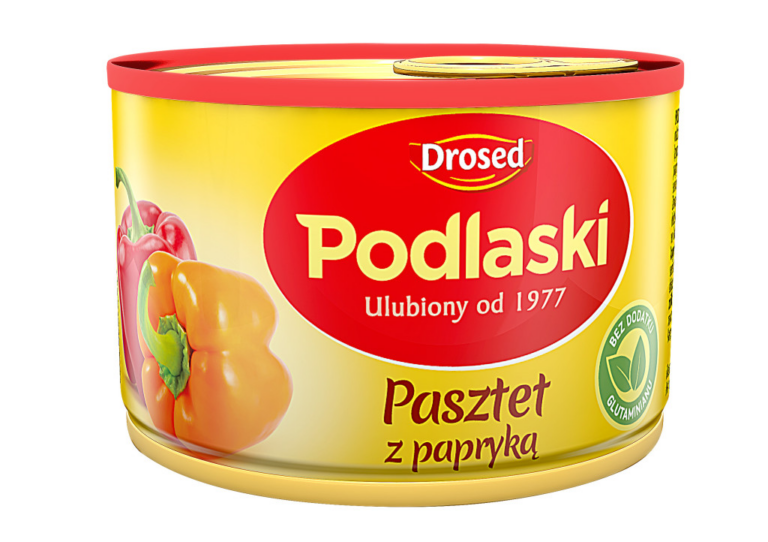 DROSED PODLASKI POULTRY PATE WITH PAPRIKA 155G