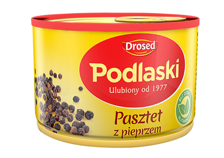 DROSED PODLASKI POULTRY PATE WITH PEPPER 155G