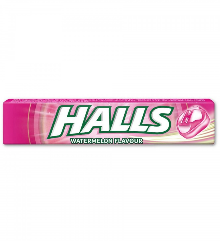 MONDELEZ HALLS VITA-C WATERMELON FLAVOUR CANDIES 33.5 G