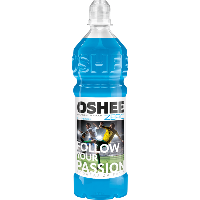OSHEE ZERO MULTIFRUIT FLAVOUR ISOTONIC SPORTS DRINK 750ML