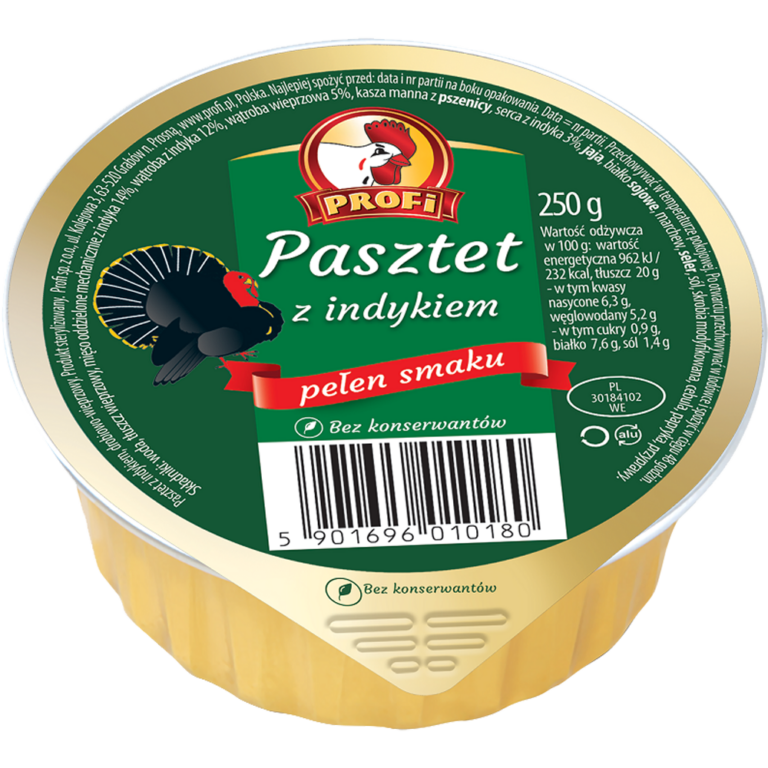 PROFI WIELKOPOLSKI PATE WITH TURKEY 250G
