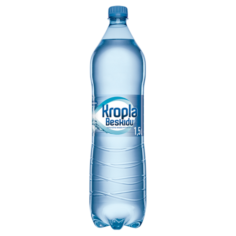 KROPLA BESKIDU SPARKLING NATURAL MINERAL WATER 1,5L