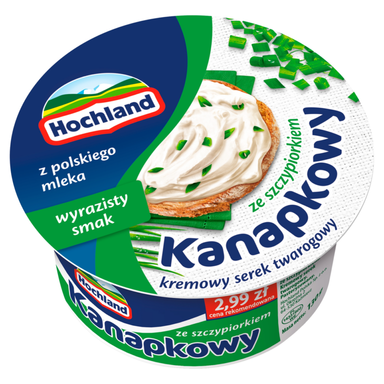 HOCHLAND SANDWICH CHEESE WITH CHIVES 130G