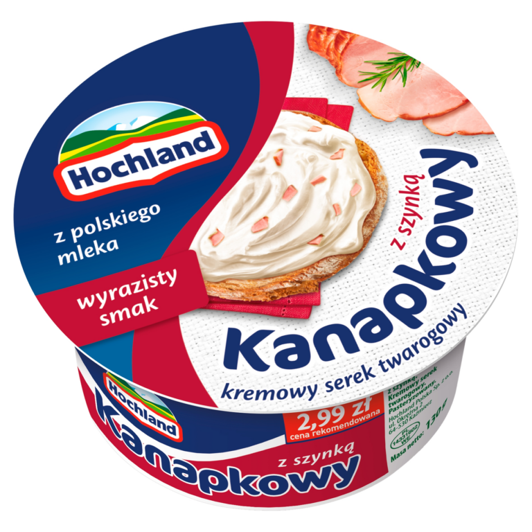 HOCHLAND SANDWICH CHEESE WITH HAM 130G