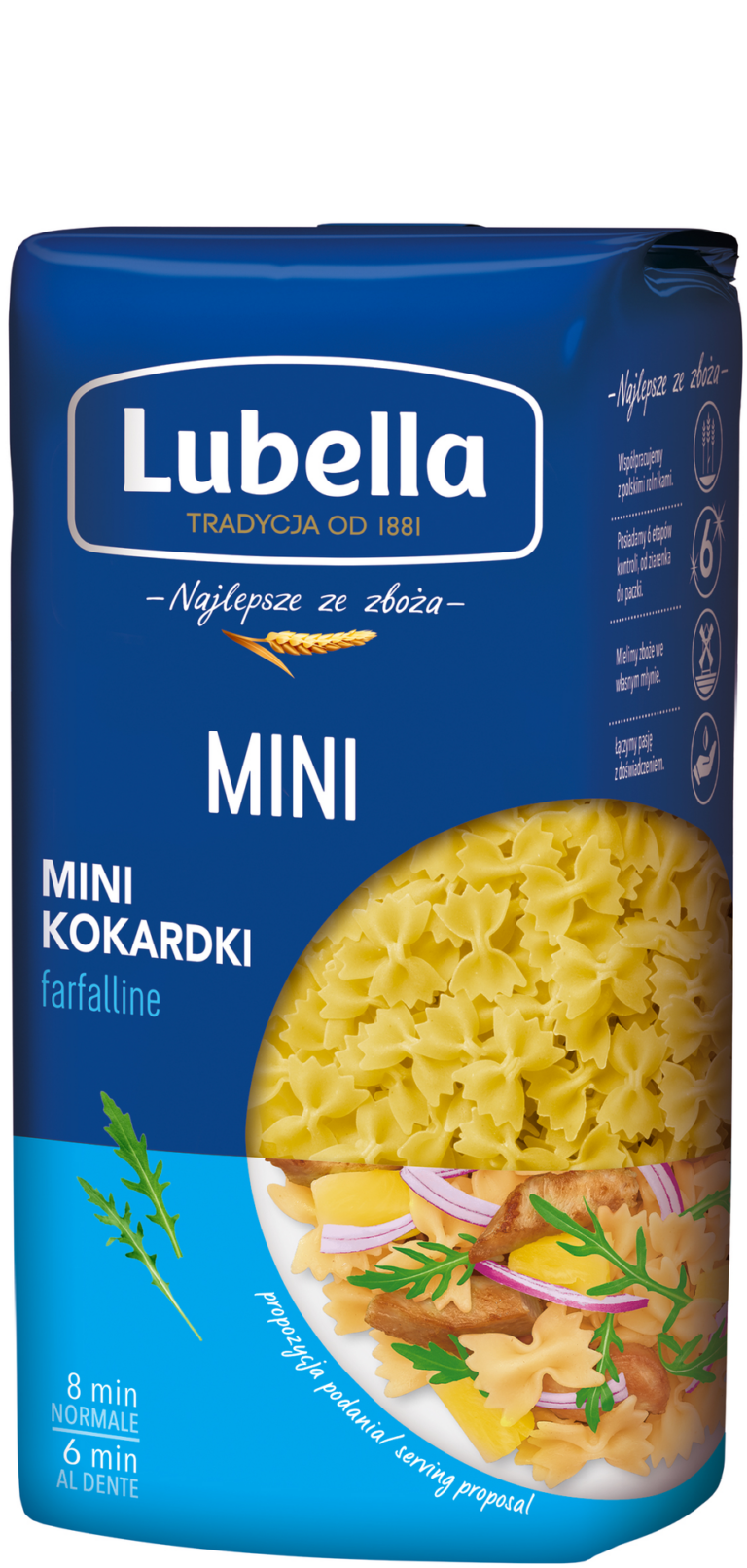 LUBELLA MINI FARFALLINE PASTA 400G