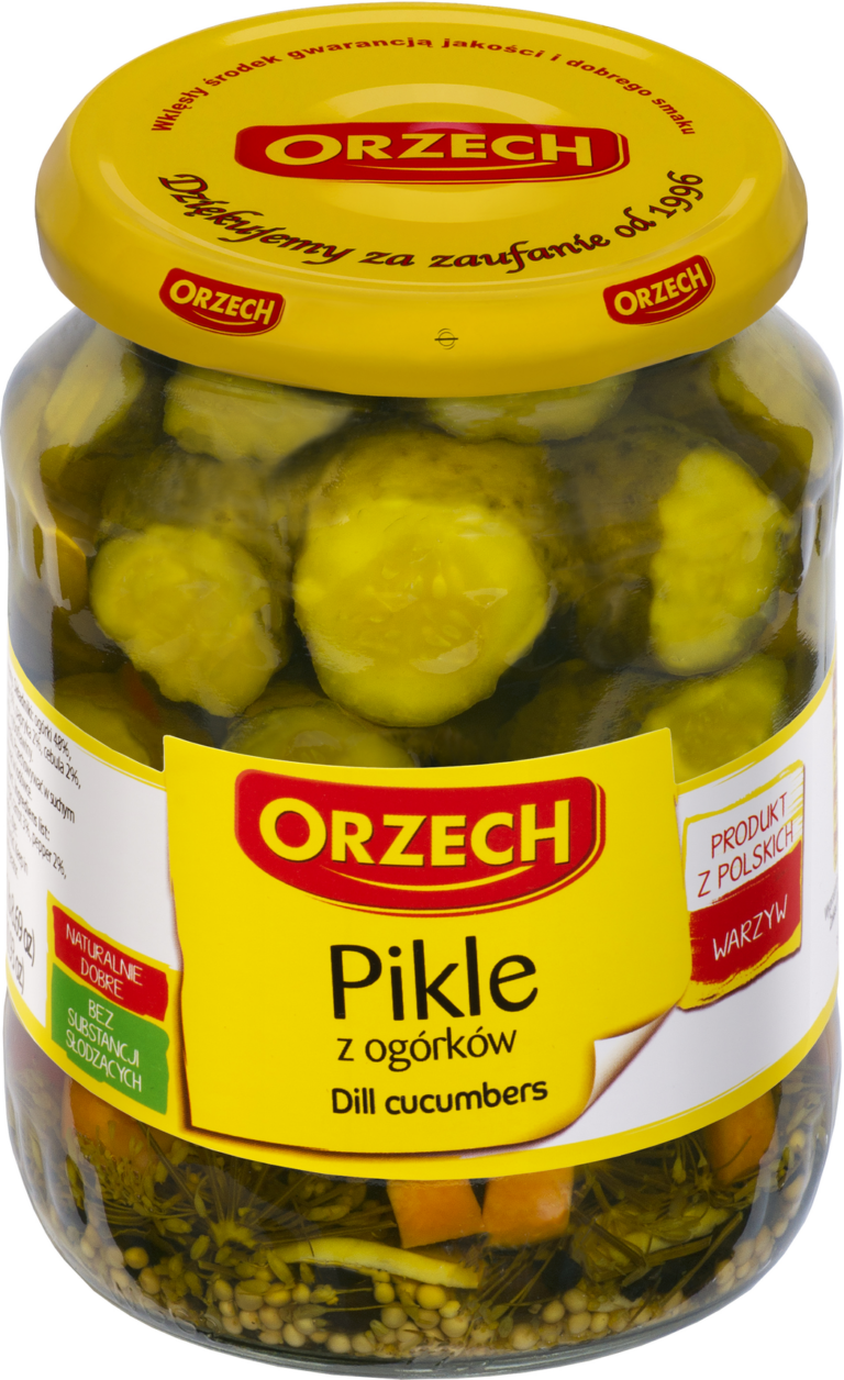 ORZECH DILL CUCUMBERS 700G
