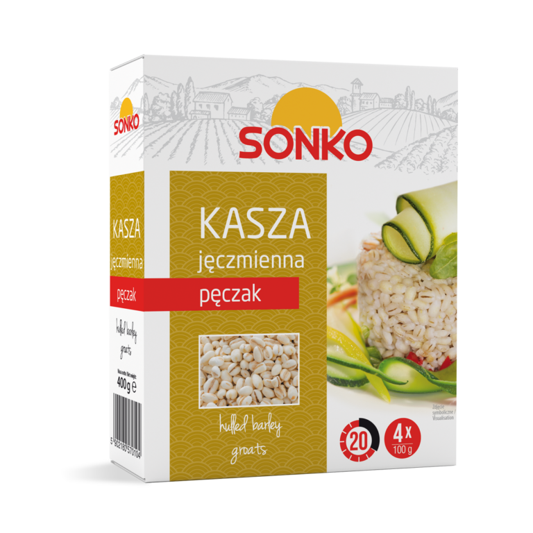 SONKO BARLEY GROATS 4*100G
