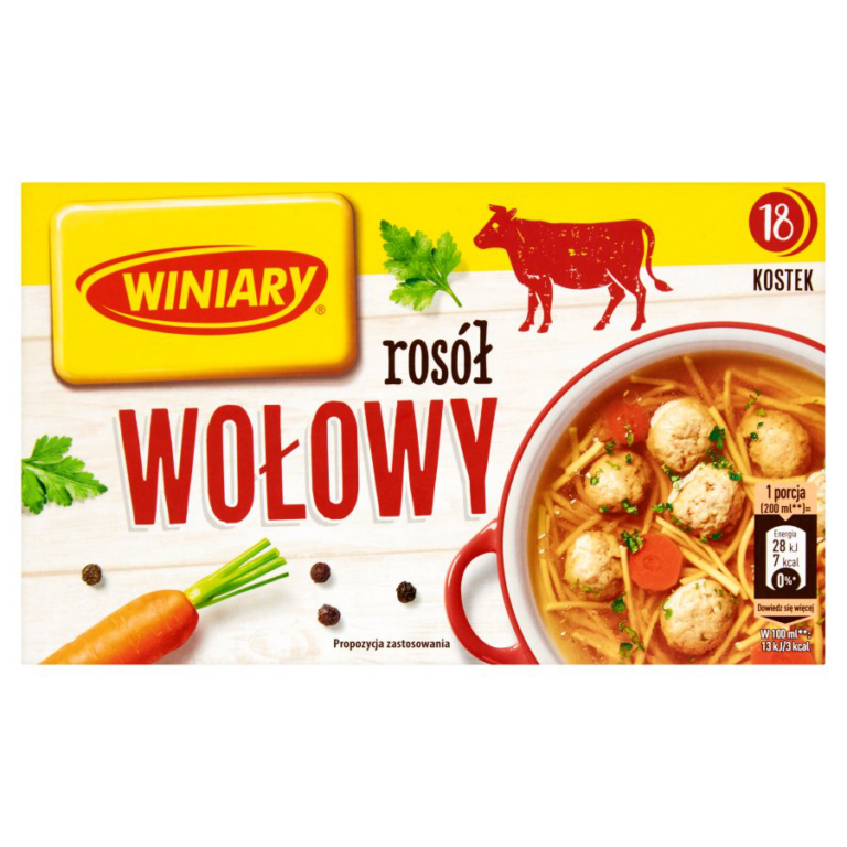 WINIARY BEEF STOCK CUBES (18*10G) 180G