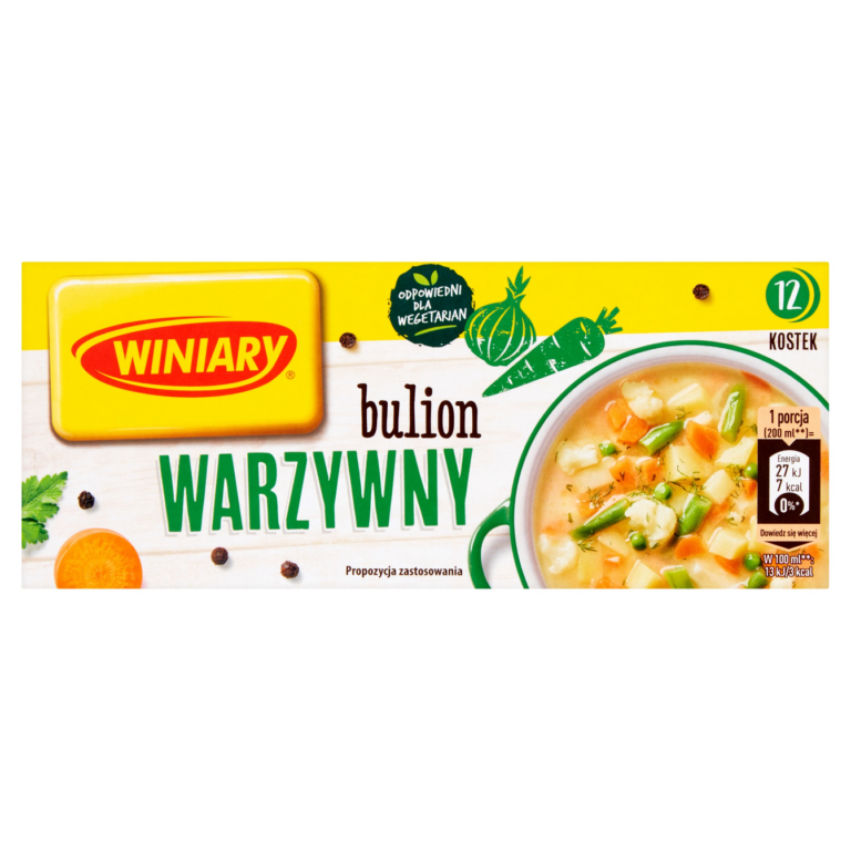 WINIARY VEGETABLE STOCK CUBES (12*10G) 120G