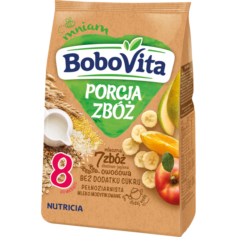 NUTRICIA BOBOVITA PORTION OF CEREALS MILK PORRIDGE