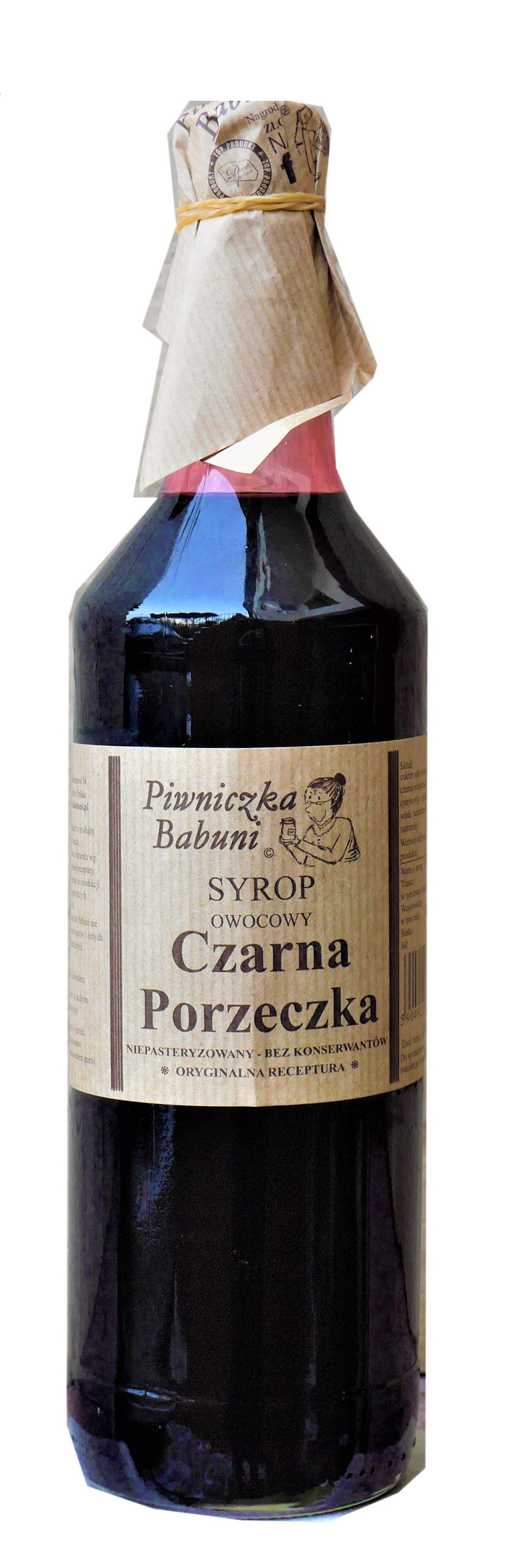 PIWNICZKA BABUNI BLACKCURRANT SYRUP 1L